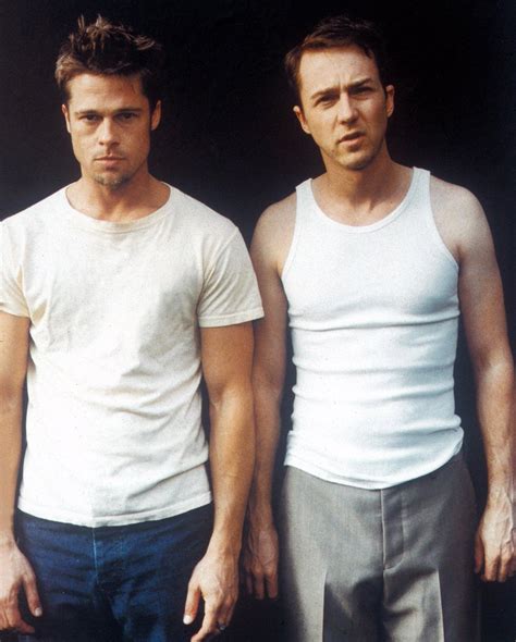 brad pitt age in fight club